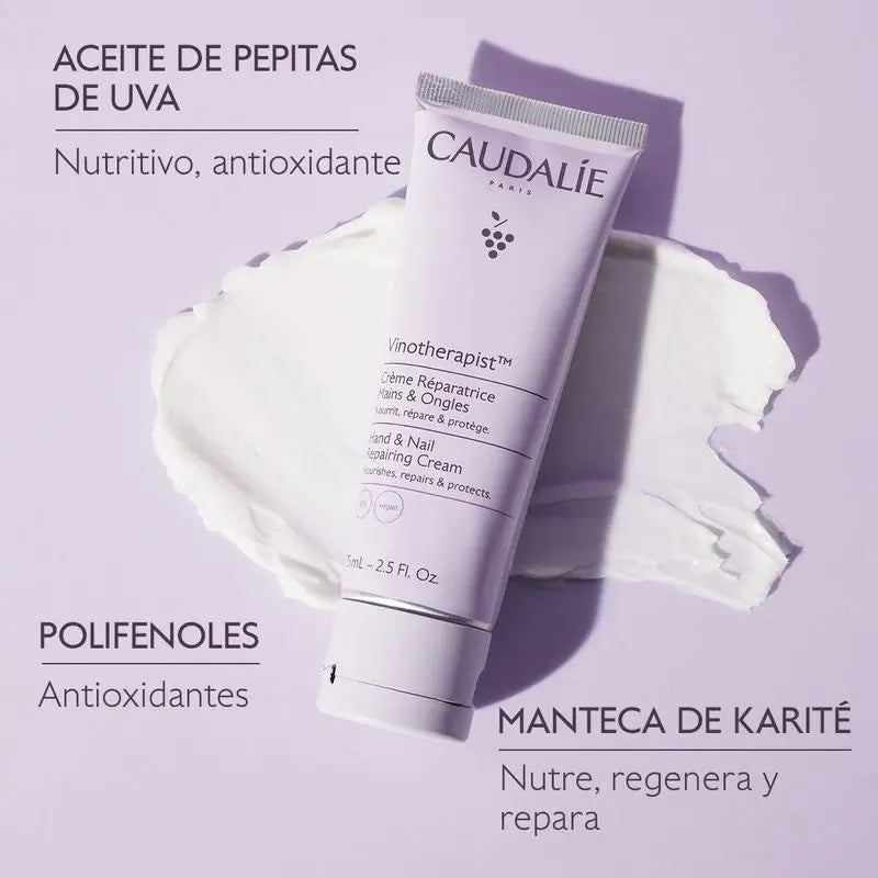 Caudalie Vinotherapist käsien ja kynsien voide, 75 ml
