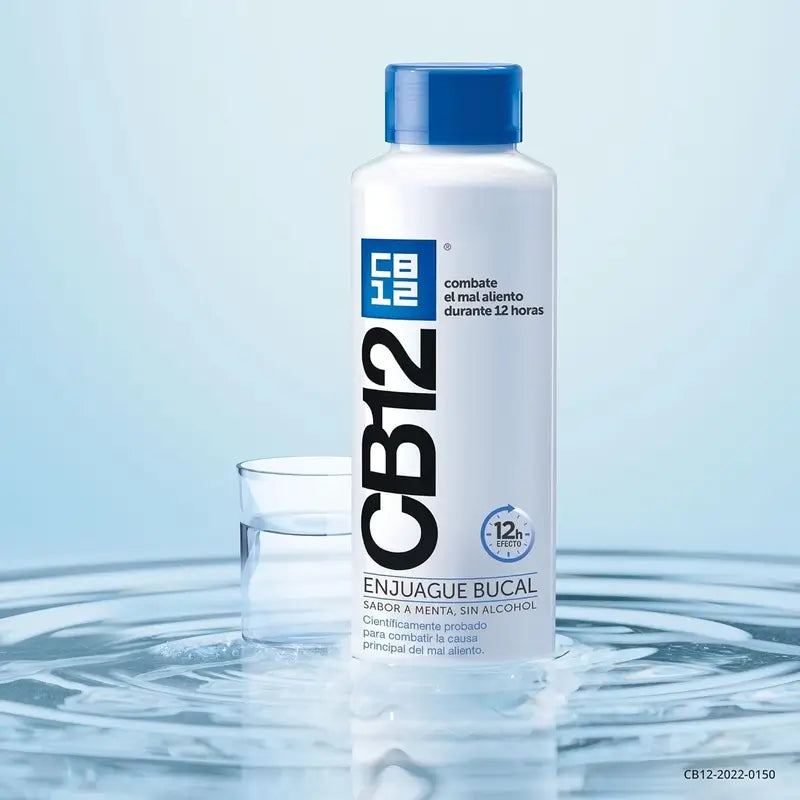 CB12 Mint -suuvesi pahanhajuisen hengityksen hoitoon, mintunmakuinen, 500 ml