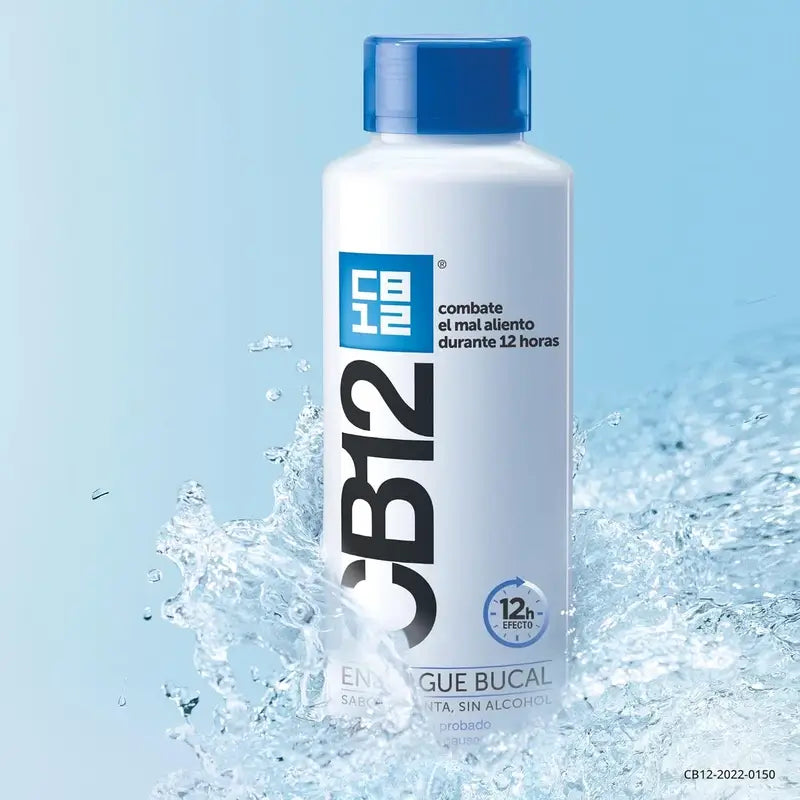 CB12 Mint -suuvesi pahanhajuisen hengityksen hoitoon, mintunmakuinen, 500 ml