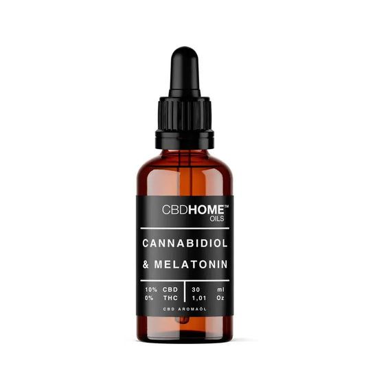 Cbd Home Cbd Oil 10% + Melat, 30 ml