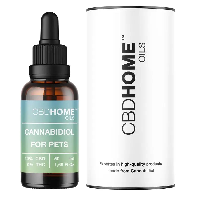 CBD HOME CBD-öljy 10 % lemmikeille, 50 ml