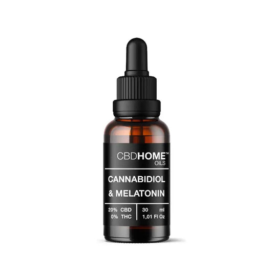 CBD Home CBD-öljy 20 % melatoniinilla, 30 ml