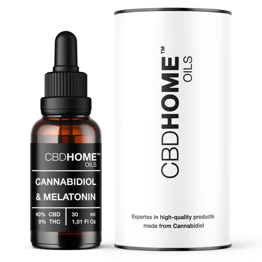 CBD Home CBD-öljy 40 % ja melatoniinia, 30 ml