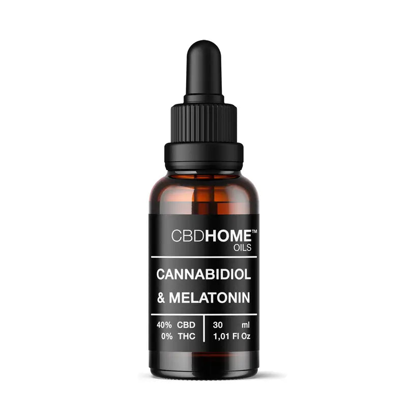 CBD Home CBD-öljy 40 % ja melatoniinia, 30 ml