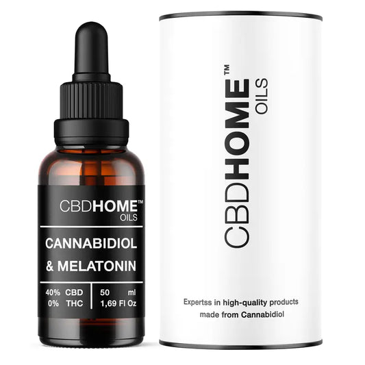 CBD Home CBD-öljy 40 % ja melatoniinia, 50 ml
