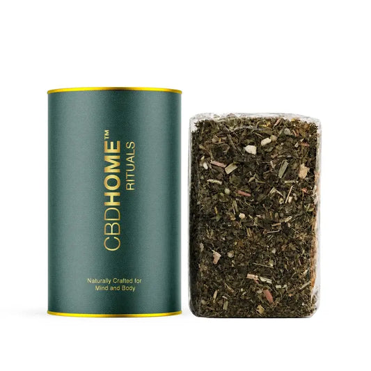 CBD HOME – Vihreä tee ja hamppu – 100 g