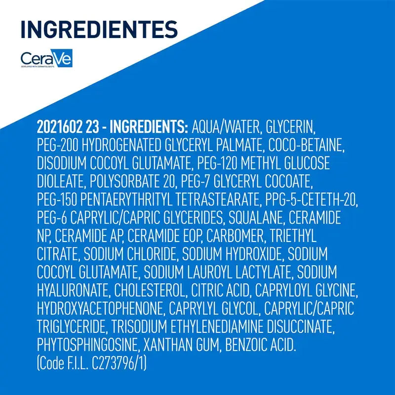 CeraVe kosteuttava vaahtoava puhdistusöljy, 473 ml