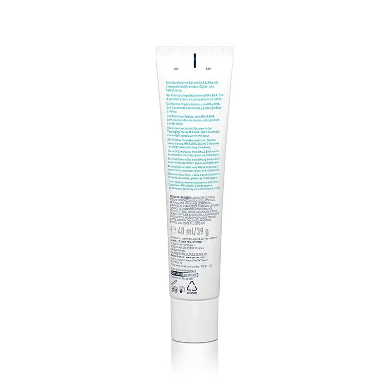 CeraVe-geeli ihon epäpuhtauksien hoitoon, 40 ml