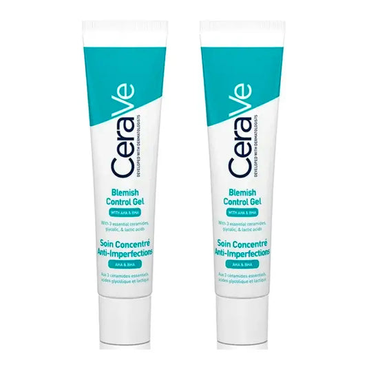 CeraVe Imperfections Control Gel, Pack 2 x 40 ml