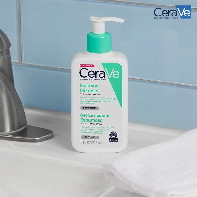 CeraVe vaahtoava puhdistusgeeli, 236 ml