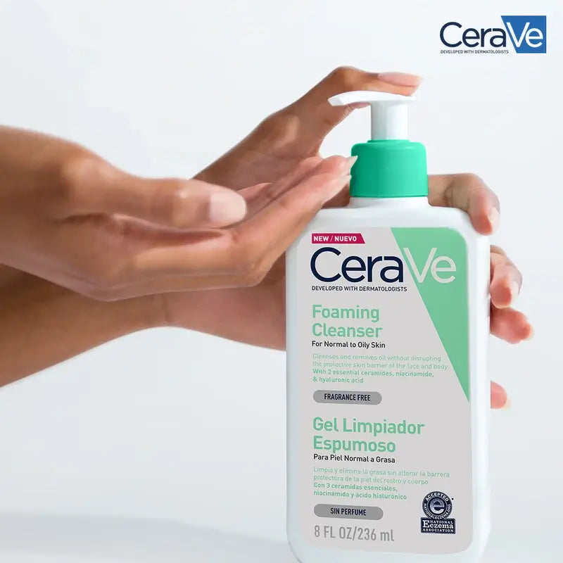 CeraVe vaahtoava puhdistusgeeli, 236 ml
