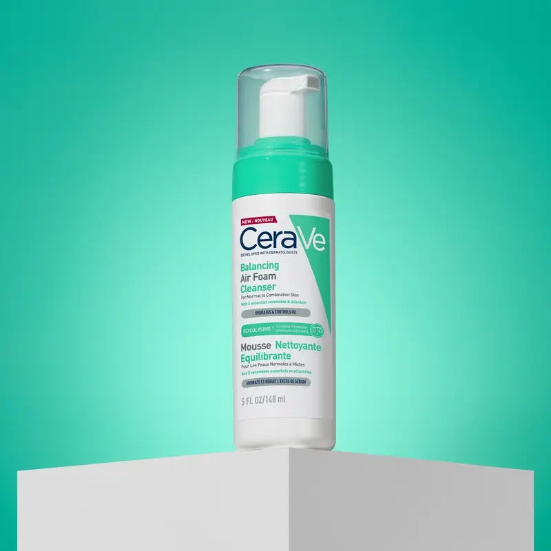 CeraVe Air Foam -puhdistusvaahde, joka palauttaa ihon tasapainon, 148 ml