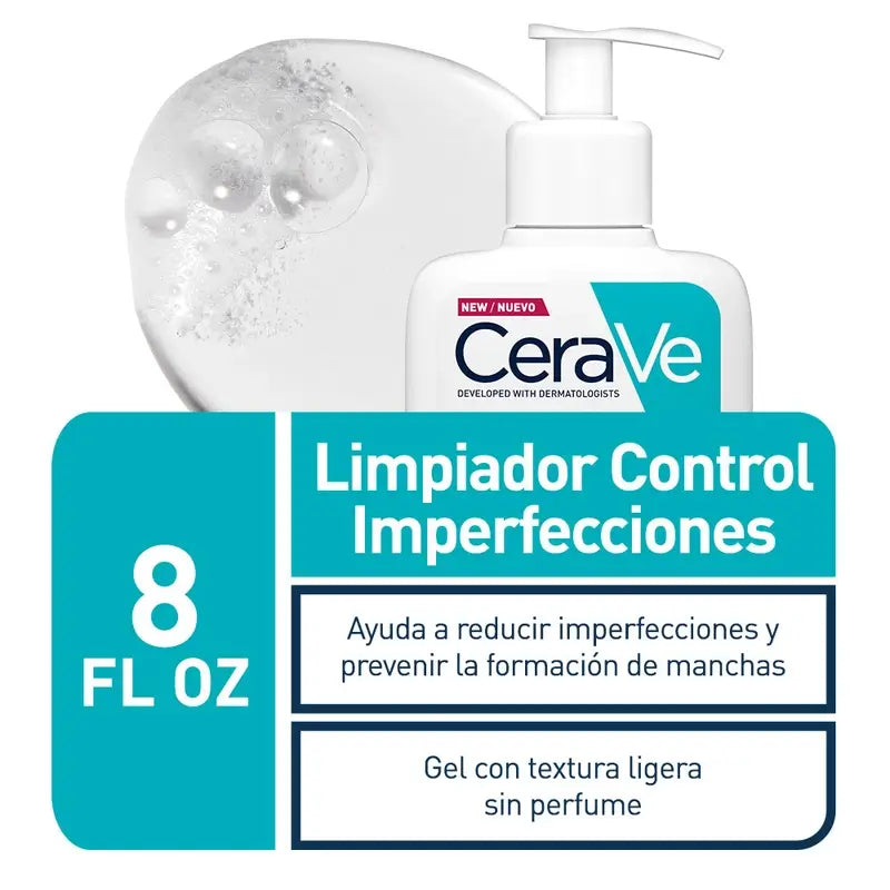 CeraVe - puhdistusaine epäpuhtauksien hallintaan, 236 ml