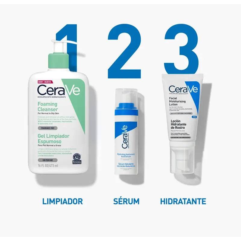 CeraVe hyaluronihappoa sisältävä kosteuttava seerumi, 30 ml