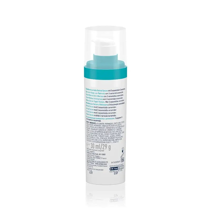 CeraVe Retinol-seerumi, epäpuhtauksia ja arpia vastaan, 30 ml