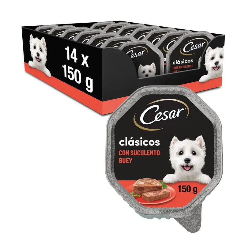 Cesar Clasicos Buey -pakkaus 14 x 150 g