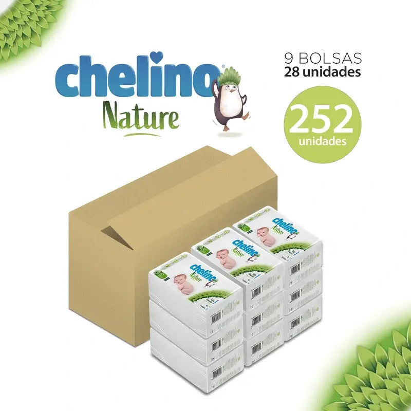 Chelino Nature -vaippa, koko 1 (1–3 kg), 28 kpl