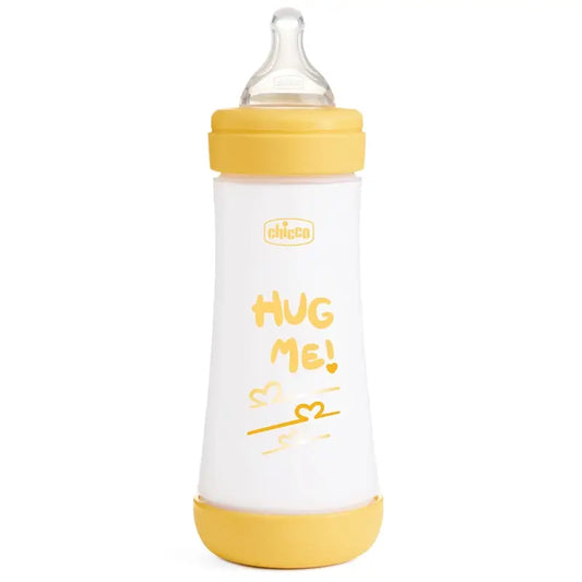 Chicco Perfect5 -tutipullo, neutraali, nopea virtaus, 300 ml, 4 kuukautta ja yli 
