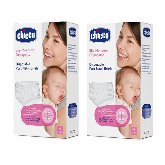 Chicco Braga kertakäyttöiset verkkovälineet, 4 kpl, 2 pakkausta