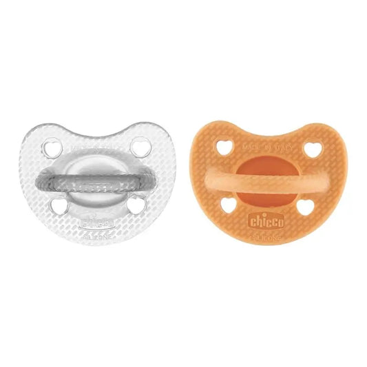 Chicco Pacifier Physioforma Luxe Na-Gr 6-16 Months , 2 units