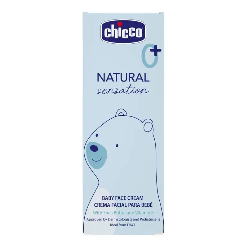 Chicco Natural Sensation -kasvovoide 50 ml 0M+ 