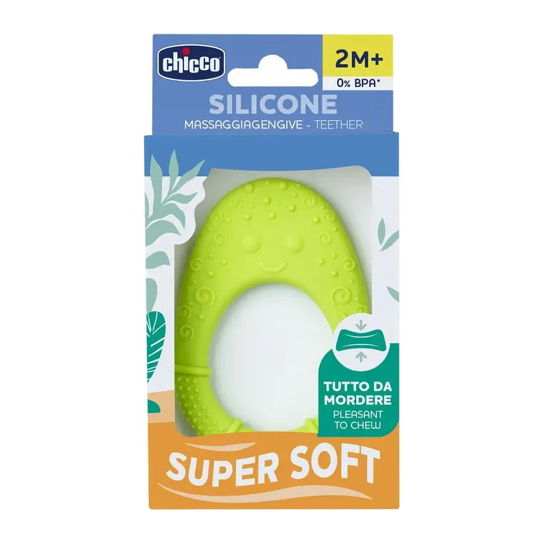 Chicco Supersoft-purulelu, avokado, 2 kuukautta+ 