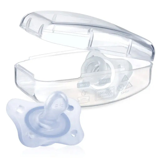 Chicco Pacifier Physioforma Minisoft Blue 0-2M 2 Units