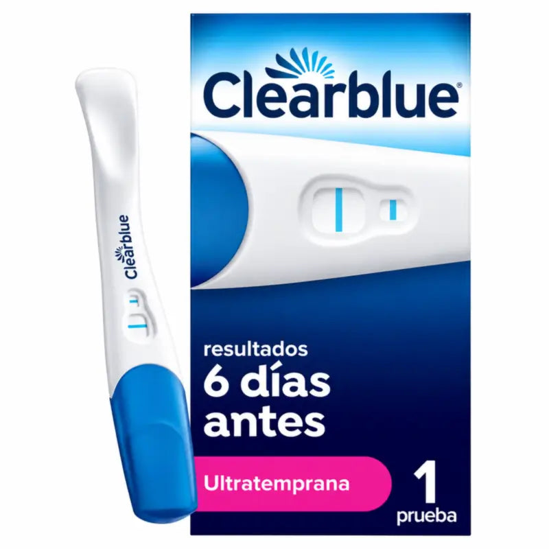 Clearblue Ultratemprana -raskauskoe 10 mI, tulokset 6 päivää aikaisemmin, 1 analoginen testi