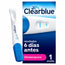 Clearblue Ultratemprana -raskauskoe 10 mI, tulokset 6 päivää aikaisemmin, 1 analoginen testi