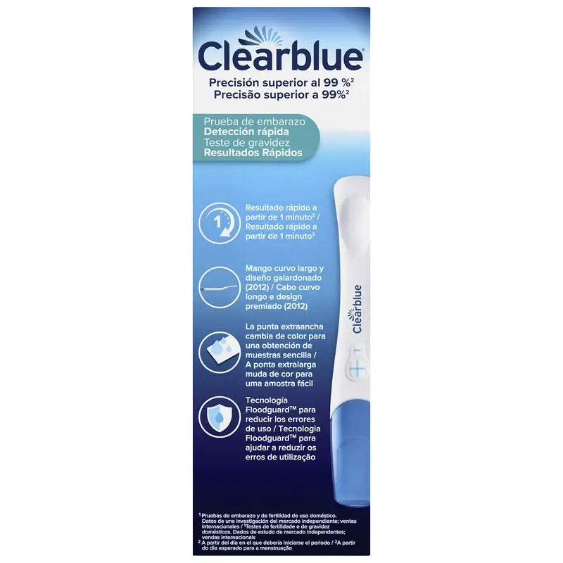 Clearblue Pack Plus -analoginen raskaustesti, 2 testiä