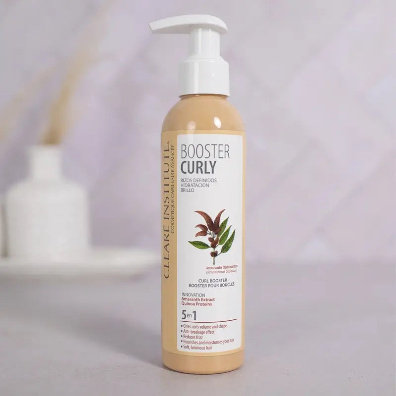 Clearé Institute Booster -muotoiluvoide Curly-menetelmälle kiharaisille hiuksille 200 ml 
