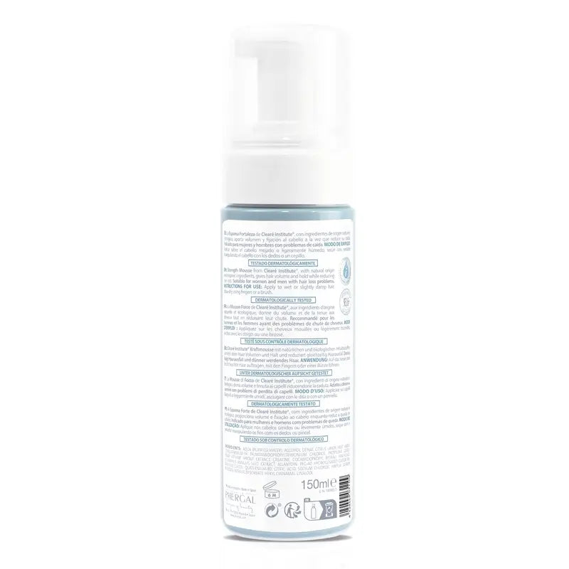 Clearé Institute hiustenlähtöä ehkäisevä vaahto, vahvuus 150 ml. 