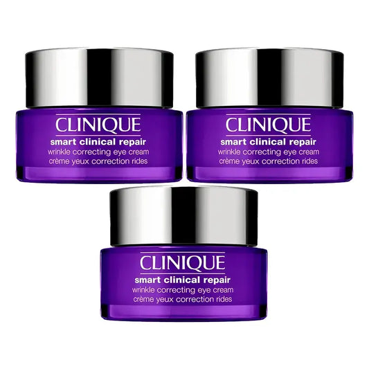 Clinique Smart Clinical Repair Anti-Wrinkle Correcting Eye Cream, 3x15 ml