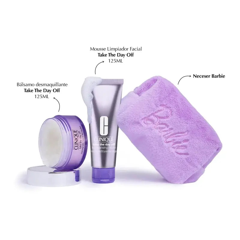 Clinique Double Cleanse -meikkipakkaus, Barbie