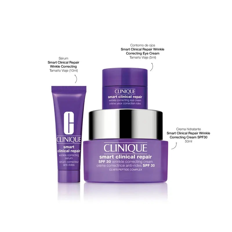 Clinique Smart Anti-Aging -päivävoide SPF30, 50 ml + 2 lahjaa