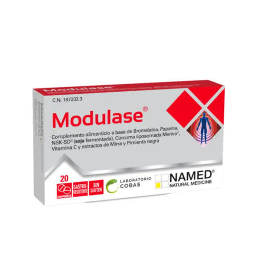 Tuotenimi Modulase, 20 tablettia