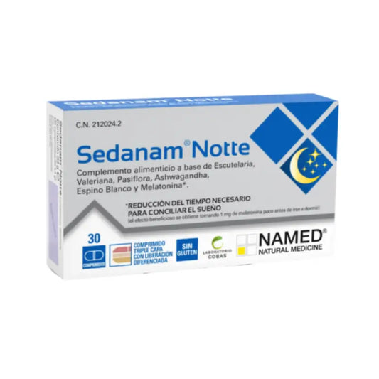 Tuotenimi Sedanam Notte, 30 tablettia