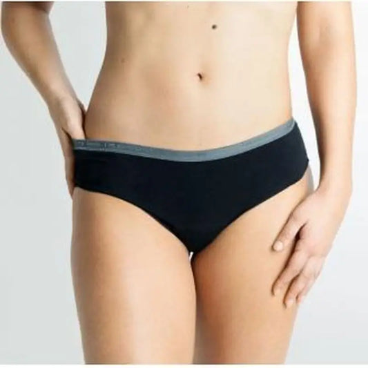 Cocoro Menstrual Panty Black/Grey Heavy Flow 2/S.