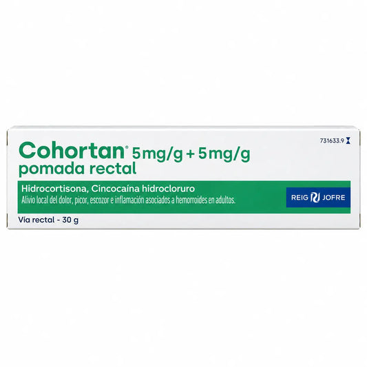 Cohortan peräsalv 5 mg/g, 30 g