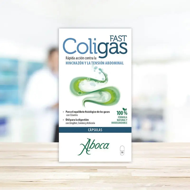 Aboca Coligas Fast, 50 kapselia