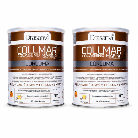 Collmar Drasanvi Magnesium Curcuma Vanilja, 2 x 300 g