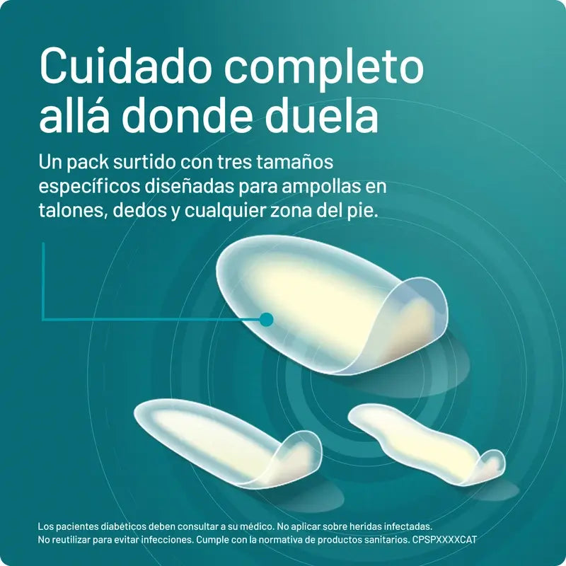 Compeed -pakkaus, sekapakkaus, rakkuloita, 5 kpl