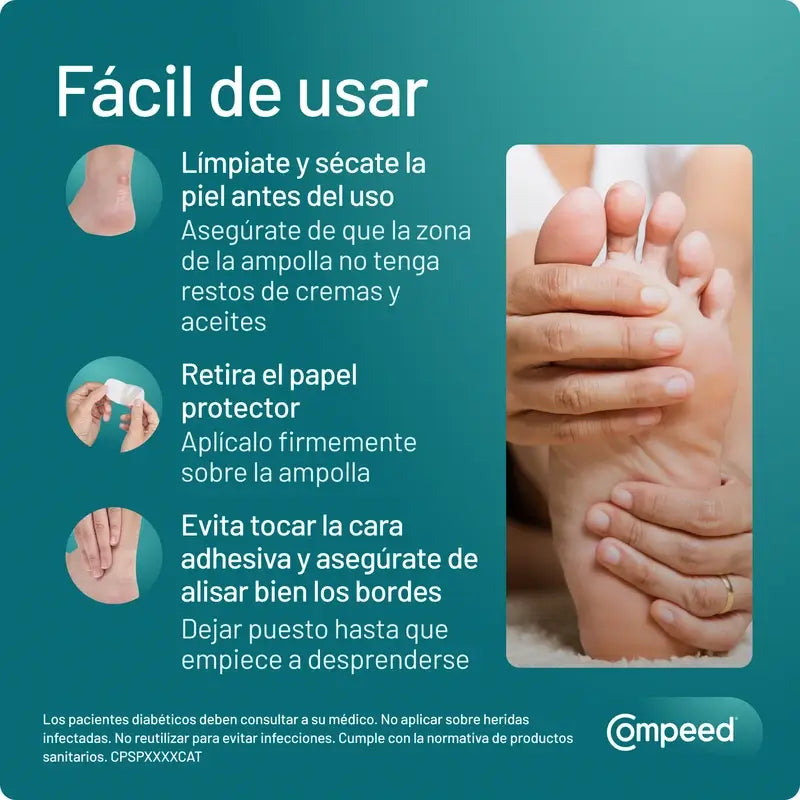 Compeed -pakkaus, sekapakkaus, rakkuloita, 5 kpl