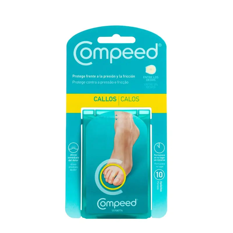 Compeed-kovettumien suojalaastarit varpaiden väliin, 10 kpl