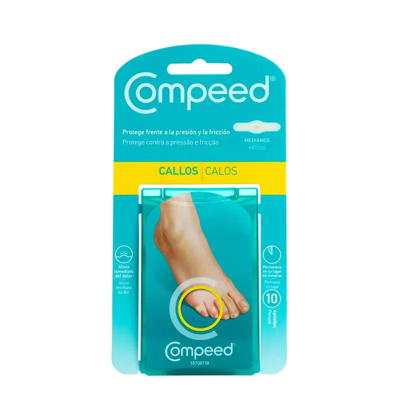 Compeed-kovettumien suojat, keskikokoiset, 10 kpl