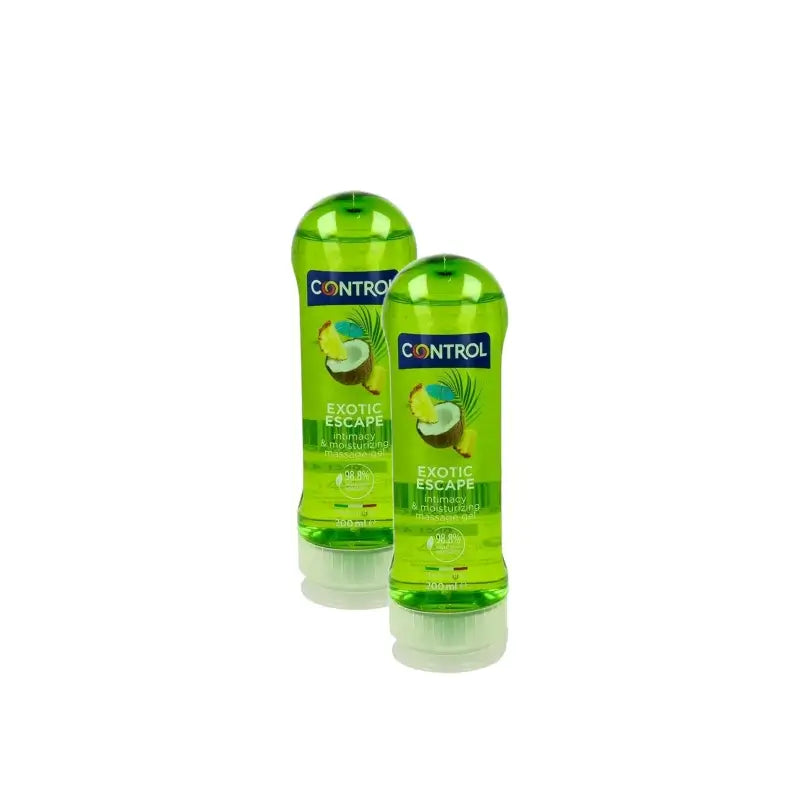 Control Exotic Escape -hierontageeli 200 ml, 2 kpl:n pakkaus