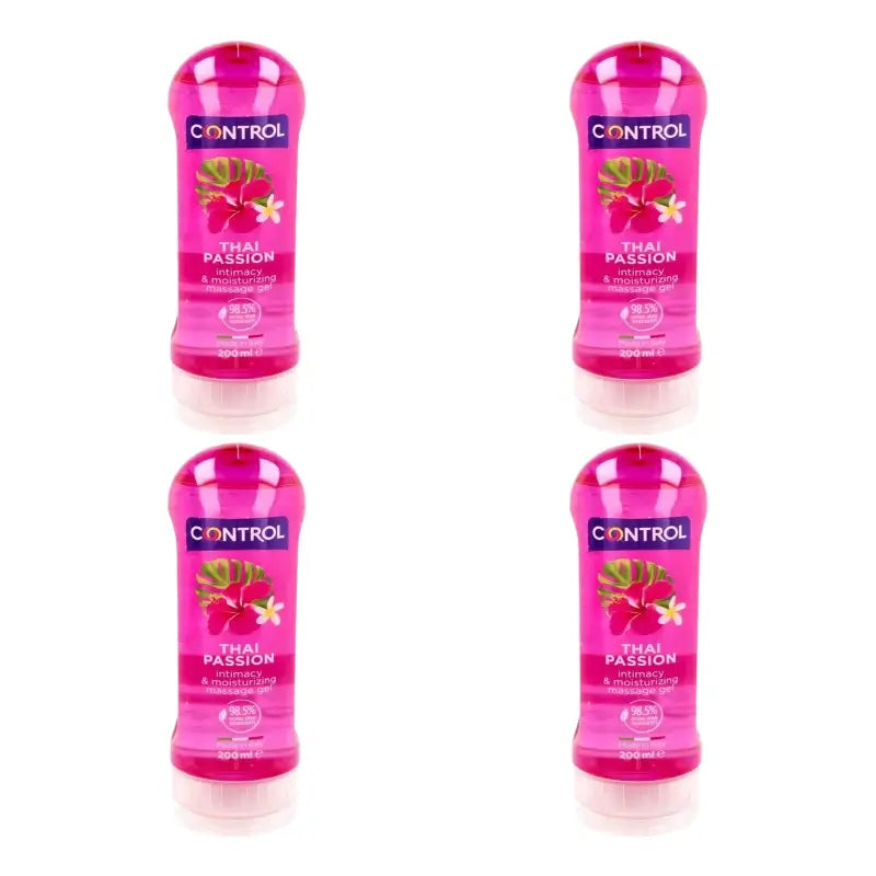 Thai Passion -voiteluaine, 200 ml, 4 kpl:n pakkaus