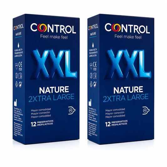 Control Nature XXL, 12 kpl, 2 pakkausta