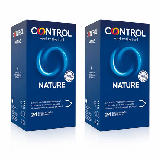 Control Nature -kondomit, 24 kpl, 2-pakkaus
