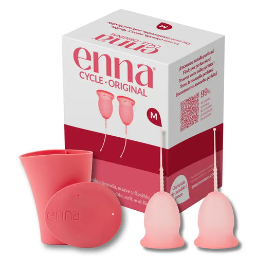 Enna Cycle Original -kuukautiskuppi ilman asettinta, koko M